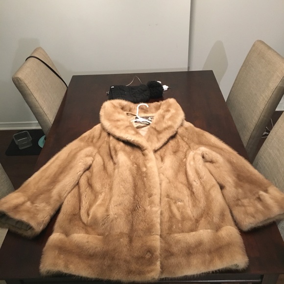 Vintage mink fur coat - Picture 2 of 7